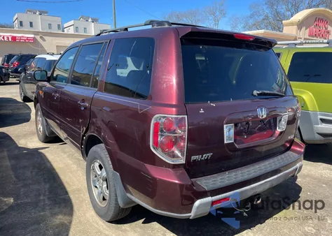 2007 Honda Pilot Exl из США, поврежденный, VIN 2HKYF18697H532313